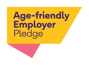 The Age-friendly Pledge logo.